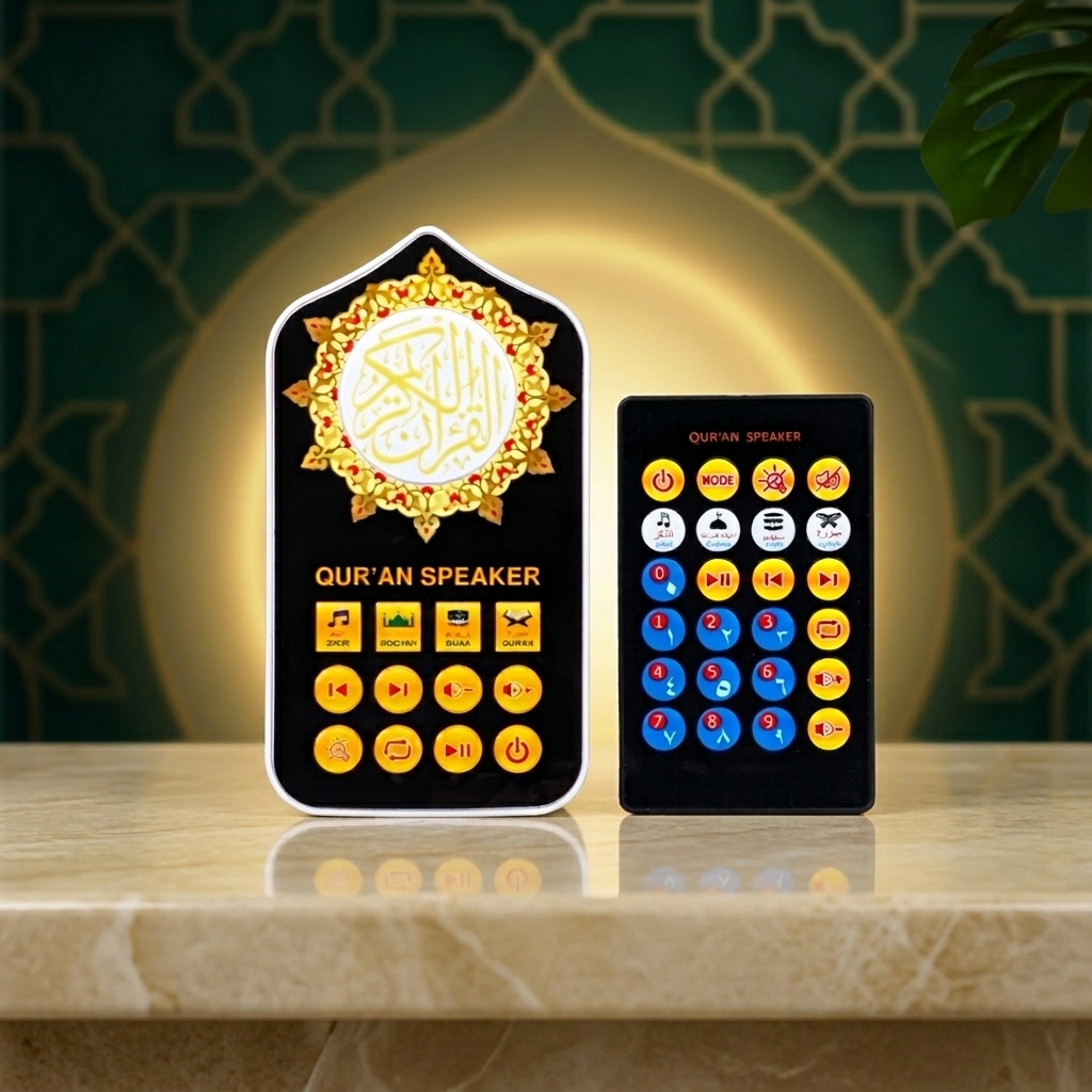 Smart Plug in Quran with Remote Free Digital Counter Tasbih (12161)