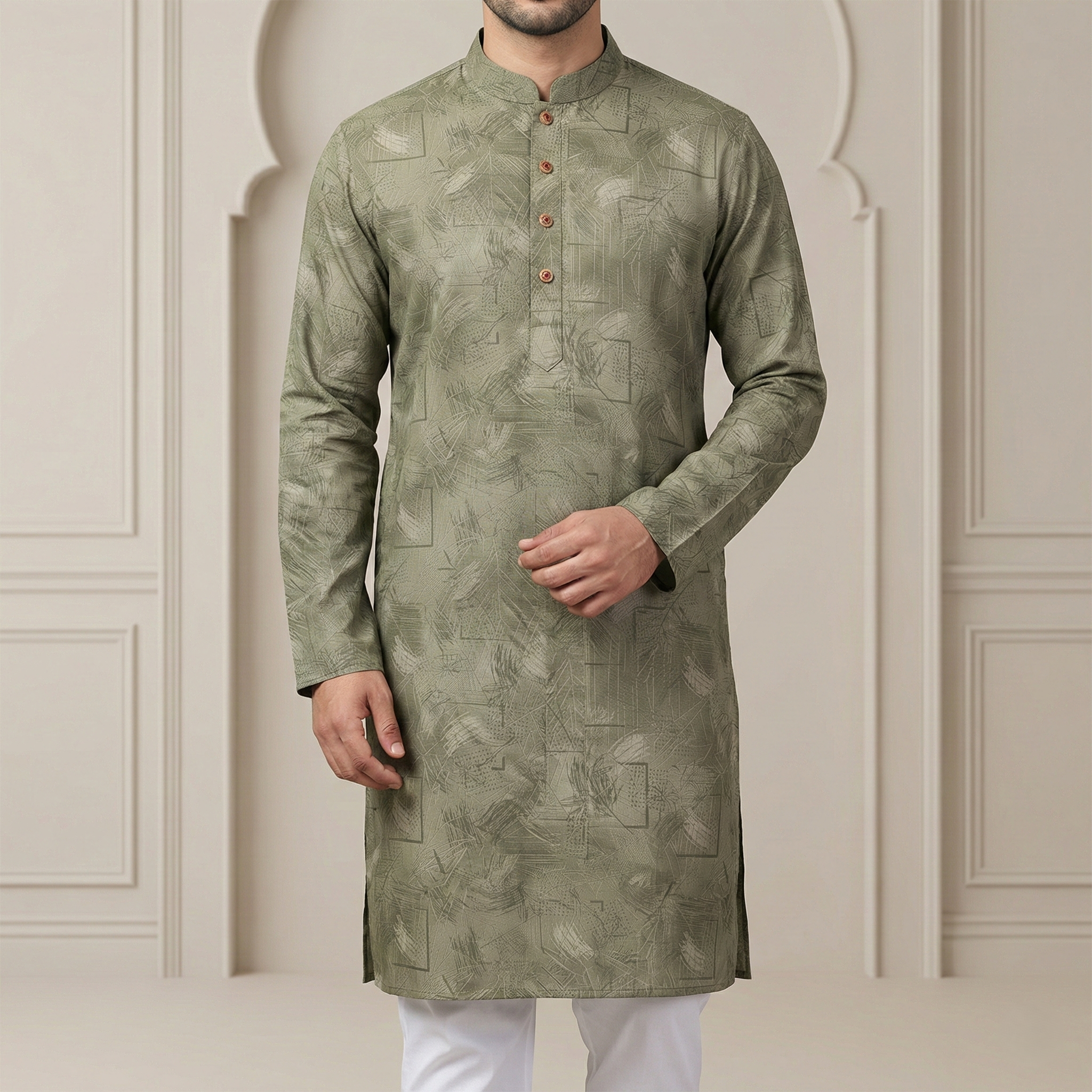 Men's Cotton luxury Punjabi ( 12851)