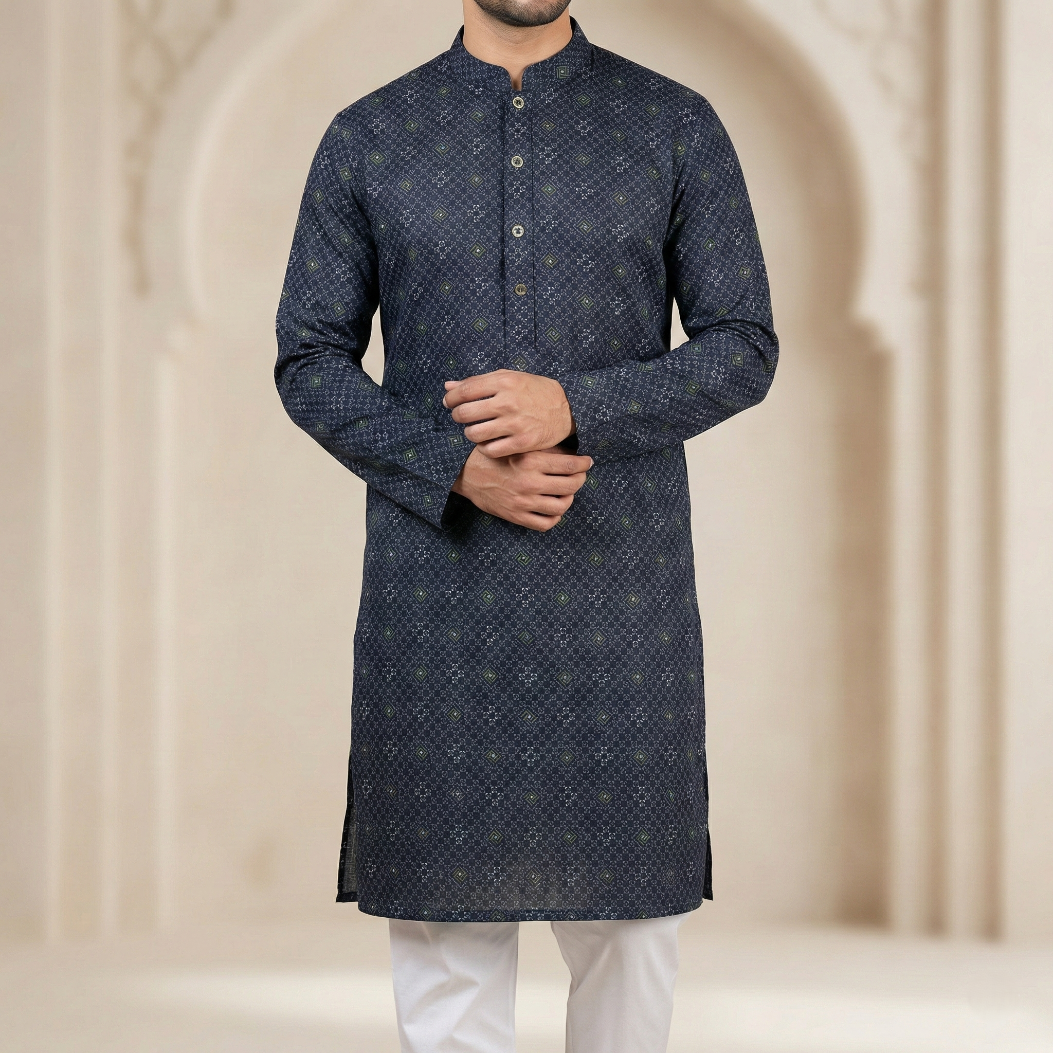 Men's Cotton luxury Punjabi ( 12850)