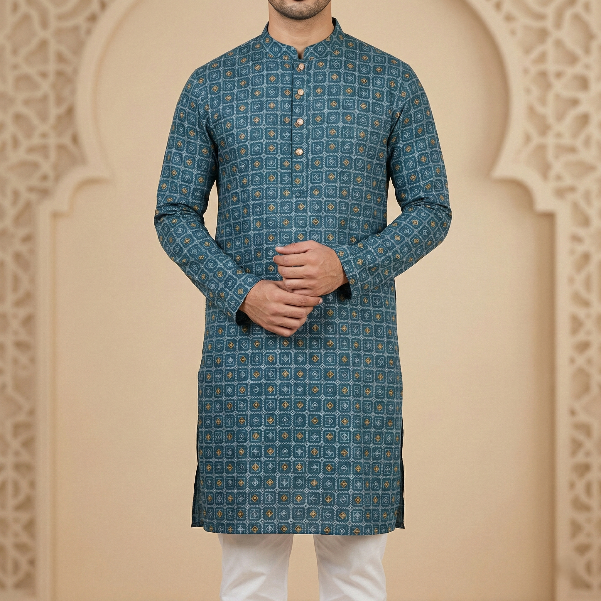 Men's Cotton luxury Punjabi ( 12848)