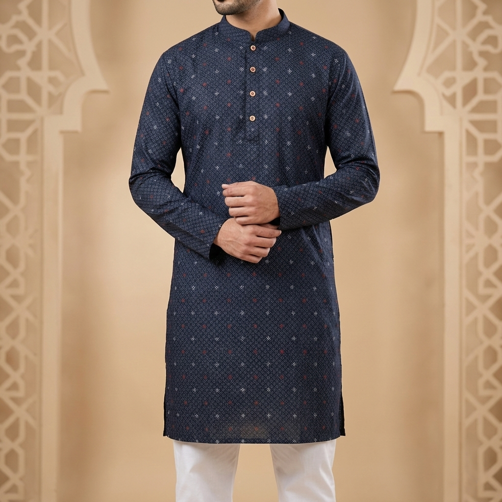 Men's Cotton luxury Punjabi (12844)