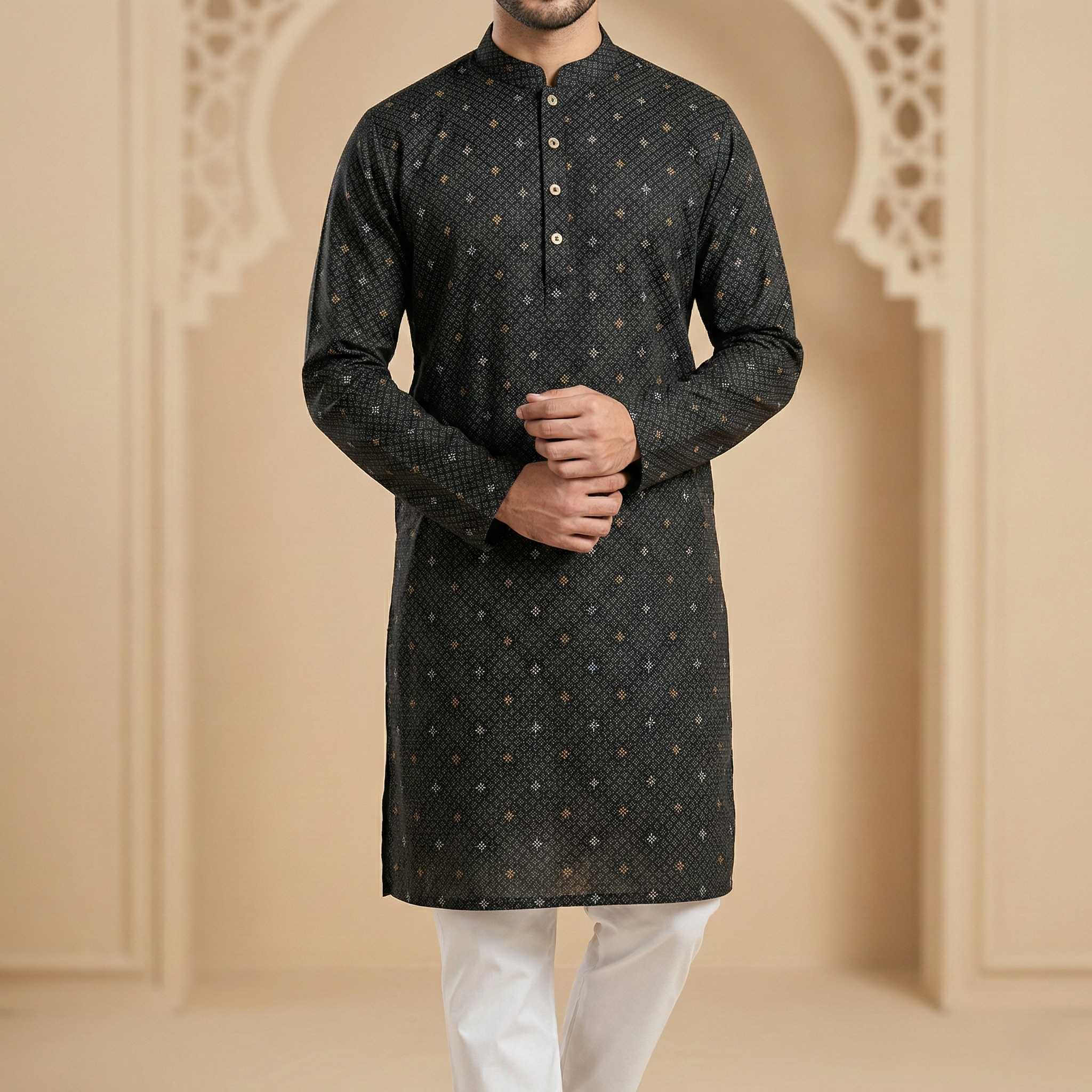Men's Cotton luxury Punjabi (  12835)