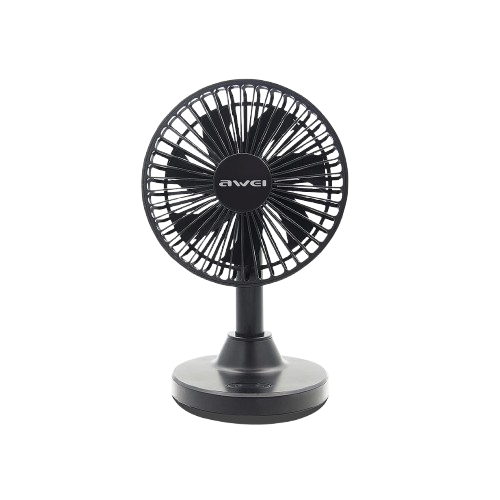 Awei F29 Compact Strong Wind Rechargeable Fan Desktop Silent Fan Code: 9181